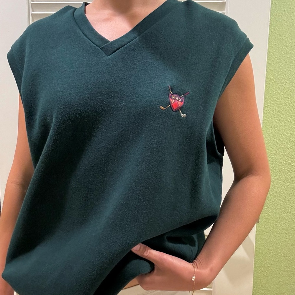 ✨ RALPH LAUREN POLO VEST ✨ - Picture 1 of 8